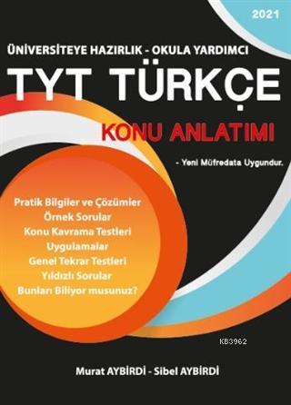 Platanus Publishing 2021 TYT Türkçe Konu Anlatımı - Murat Aybirdi | Ye