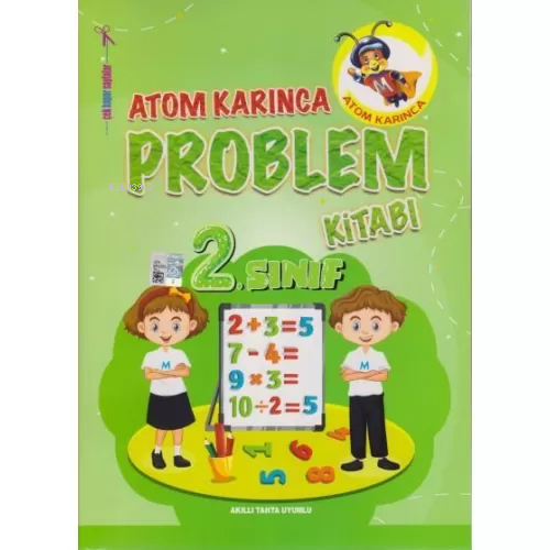 Atom Karınca 2. Sınıf Problemler Kitabı - Ahmet Çelikkol | Yeni ve İki