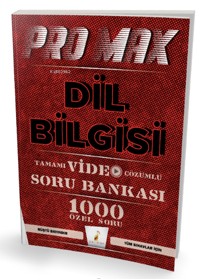 Promax Dil Bilgisi Tamamı Video Çözümlü Soru Bankası - Rüştü Bayındır 