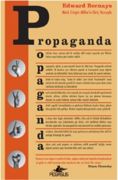 Propaganda - Edward Bernays | Yeni ve İkinci El Ucuz Kitabın Adresi
