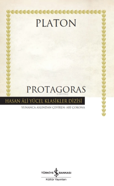 Protagoras - Ciltli - Platon ( Eflatun ) | Yeni ve İkinci El Ucuz Kita