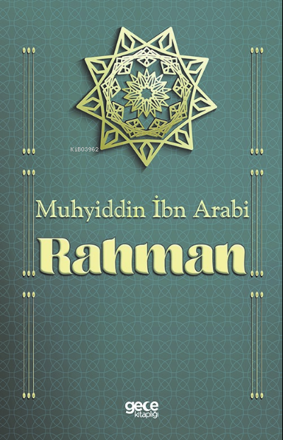 Rahman - Muhyiddin İbn Arabi | Yeni ve İkinci El Ucuz Kitabın Adresi