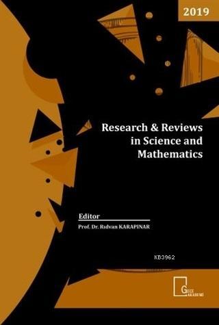 Research Reviews in Science and Mathematics - KOLLEKTİF | Yeni ve İkin
