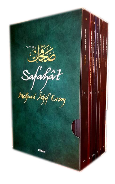 Safahat ( 7 Kitap - Kutulu ) - Mehmet Akif Ersoy | Yeni ve İkinci El U