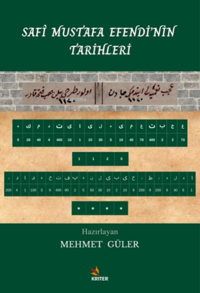 Safî Mustafa Efendi’nin Tarihleri - Mehmet Güler | Yeni ve İkinci El U
