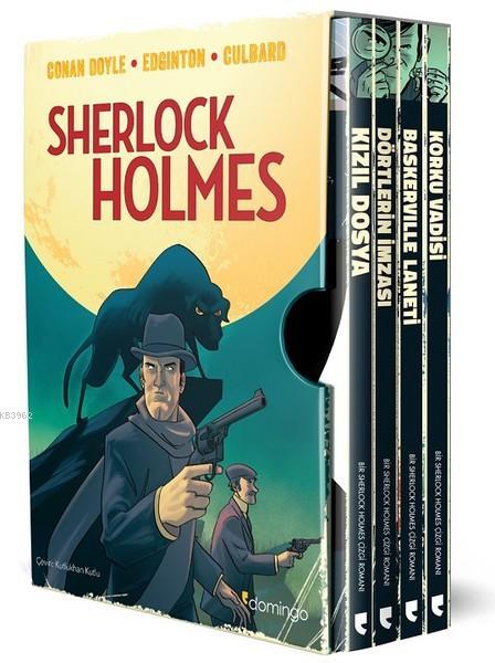 Sherlock Holmes Kutulu Set (4 Kitap Takım) - SİR ARTHUR CONAN DOYLE | 