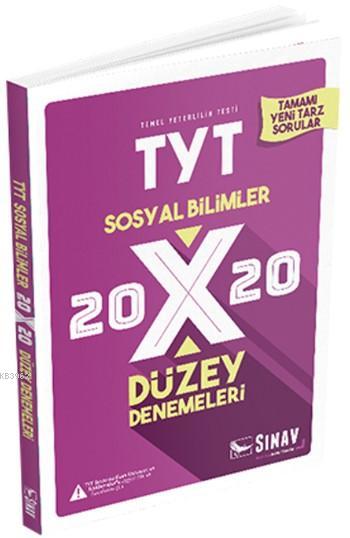 Sınav Dergisi Yayınları TYT Sosyal Bilimler 20x20 Düzey Denemeleri Sın