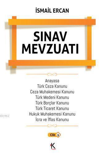 Sınav Mevzuatı - Cilt 1 - İsmail Ercan | Yeni ve İkinci El Ucuz Kitabı
