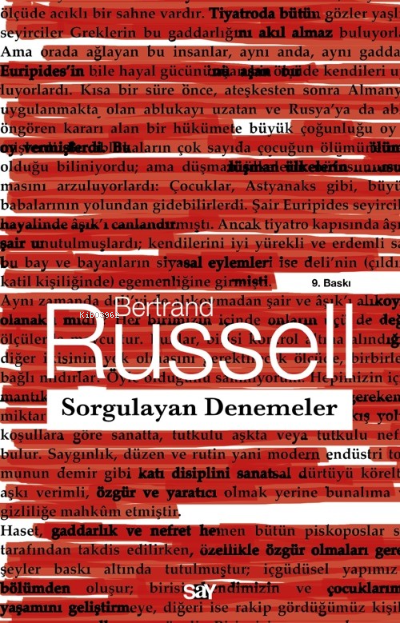 Sorgulayan Denemeler - Bertrand Russell | Yeni ve İkinci El Ucuz Kitab