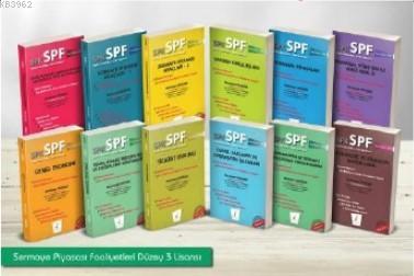 SPK - SPF Sermaye Piyasası Faaliyetleri Düzey 3 Lisansı (12 Kitap) - |