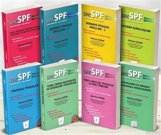 SPK - SPF Türev Araçlar Lisansı Seti (8 Kitap Takım) - Mehmet Doğan- |