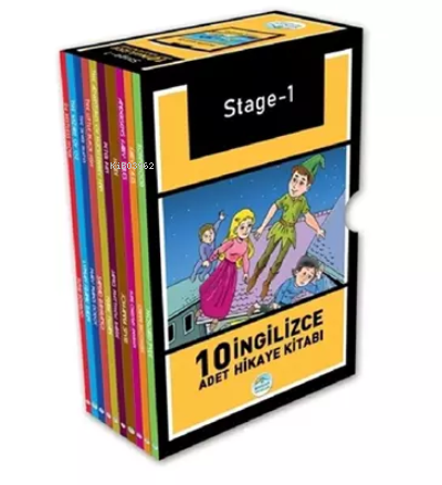 Stage-1 İngilizce Hikaye Seti (10 Kitap Kutulu) - Kolektif | Yeni ve İ