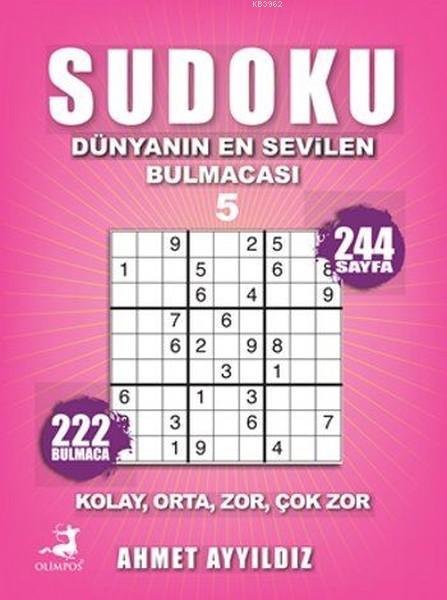 Sudoku 5 - Ahmet Ayyıldız | Yeni ve İkinci El Ucuz Kitabın Adresi