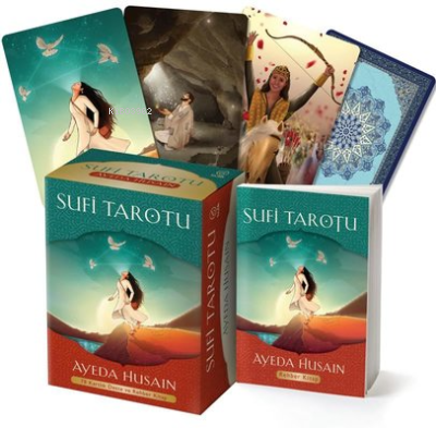 Sufi Tarotu - 78 Kartlık Deste ve Rehber Kitap - Ayeda Husain | Yeni v