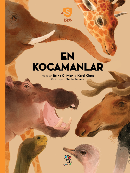 Süper Hayvanlar Serisi;En Kocamanlar - Karel Claes | Yeni ve İkinci El