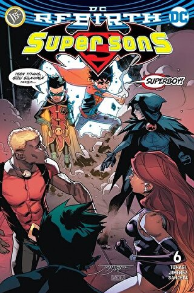 Super Sons Sayı 6 ( DC Rebirth ) - Peter J. Tomasi | Yeni ve İkinci El