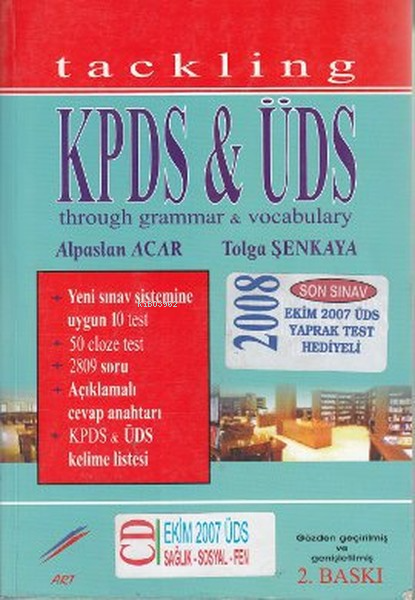 Tackling KPDS and ÜDS Through Grammar and Vocabulary - Alpaslan Acar |