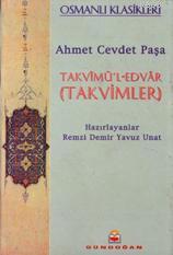 Takvimü'l Edvar (takvimleri) - Ahmet Cevdet Paşa | Yeni ve İkinci El U