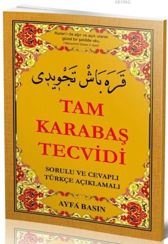 Tam Karabaş Tecvidi (Ayfa-046, Türkçeli) - Ali Haydar | Yeni ve İkinci