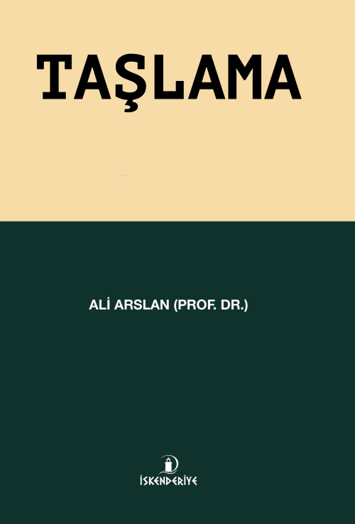 Taşlama - Ali Arslan | Yeni ve İkinci El Ucuz Kitabın Adresi