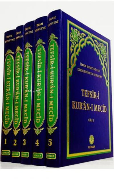Tefsir-i Kur'an-ı Mecid (5 Cilt Takım) (Ciltli) - İmam Humeyni | Yeni 