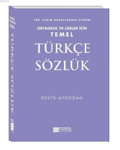 Temel Türkçe Sözlük - Rüştü Aydoğan | Yeni ve İkinci El Ucuz Kitabın A
