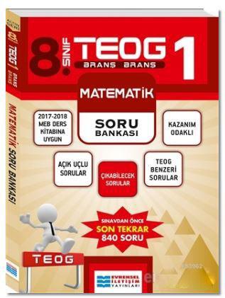 TEOG 1 Matematik Soru Bankası - Kolektif- | Yeni ve İkinci El Ucuz Kit