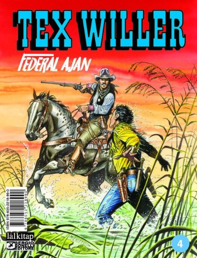 Tex Willer Sayı 4 - Federal Ajan - Mauro Boselli | Yeni ve İkinci El U