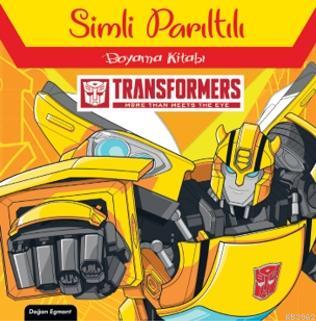 Transformers Simli Parıltılı Boyama Kitabı - Kolektif | Yeni ve İkinci