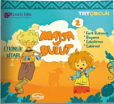 TRT Çocuk Maysa ve Bulut Etkinlik Kitabı - 2 - Kolektif | Yeni ve İkin