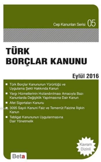 Türk Borçlar Kanunu (Eylül 2018) - Celal Ülgen | Yeni ve İkinci El Ucu