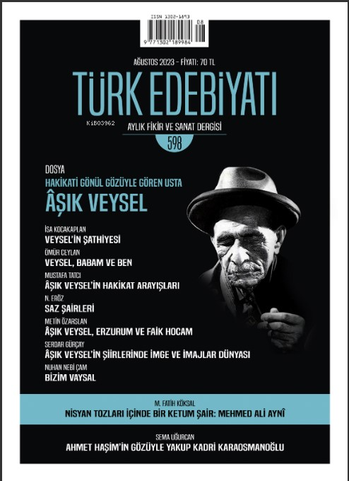 Türk Edebiyatı;Aylık Fikir ve Sanat Dergisi - Kolektif | Yeni ve İkinc