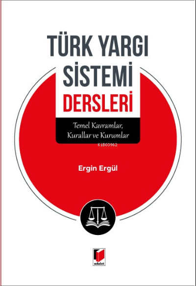 Türk Yargı Sistemi Dersleri - Ergin Ergül | Yeni ve İkinci El Ucuz Kit