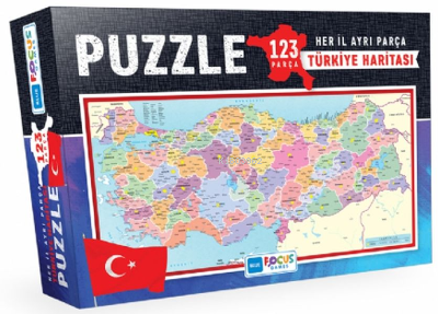 Türkiye Haritası - Puzzle - | Yeni ve İkinci El Ucuz Kitabın Adresi