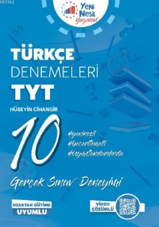 TYT Türkçe 10 Deneme Sınavı - Hüseyin Cihangir | Yeni ve İkinci El Ucu
