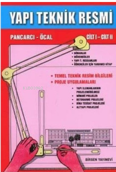 Yapı Teknik Resmi Cilt 1-2 - Ali Pancarcı | Yeni ve İkinci El Ucuz Kit