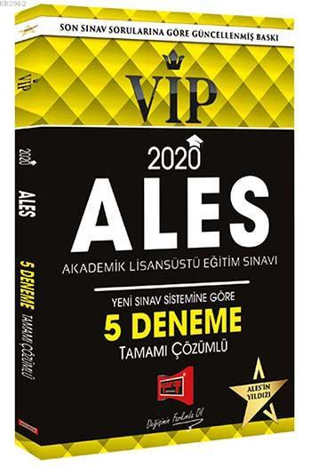 2020 ALES VIP Yeni Sınav Sistemine Göre Tamamı Çözümlü 5 Deneme - Kole