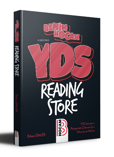 YDS Reading Store - Erkan Önler | Yeni ve İkinci El Ucuz Kitabın Adres