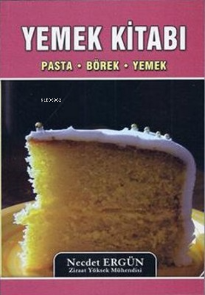 Yemek Kitabı - Necdet Ergün- | Yeni ve İkinci El Ucuz Kitabın Adresi