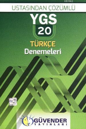 Ustasından Çözümlü Ygs 20 Türkçe Denemeleri - Kolektif | Yeni ve İkinc