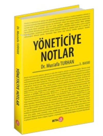 Yöneticiye Notlar - Mustafa Turhan | Yeni ve İkinci El Ucuz Kitabın Ad