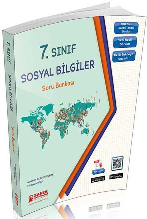 Zafer Yayınları 7. Sınıf Sosyal Bilgiler Soru Bankası - Hicran Arısoy 